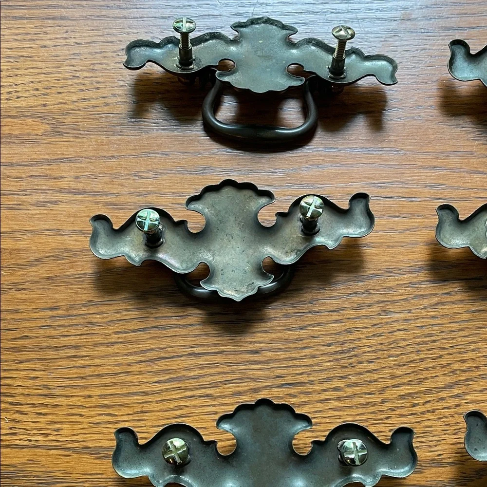 Antique drawer pulls enhance your